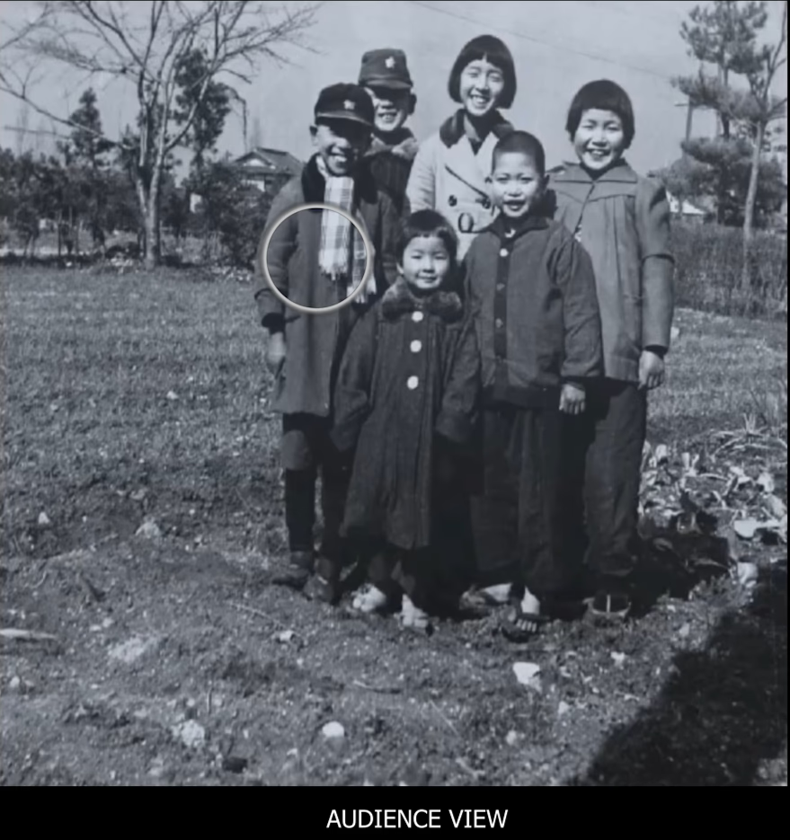 Historical photograph from Obscura exhibit