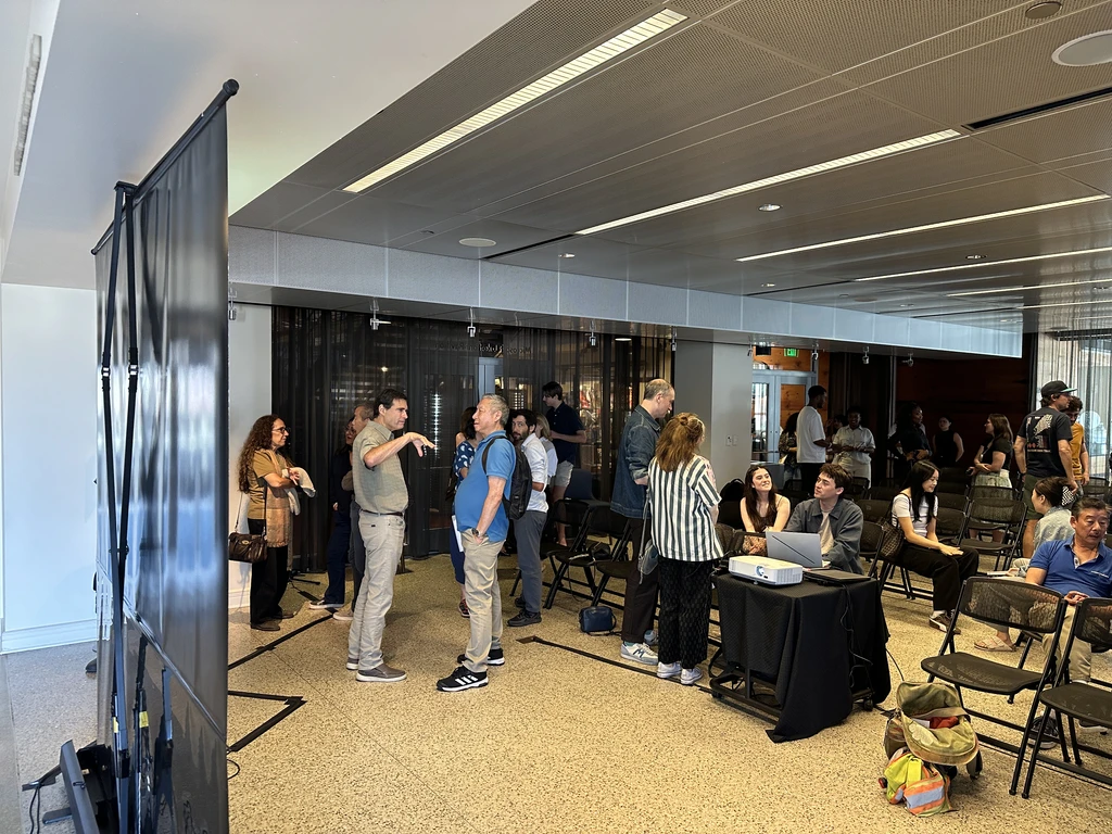 Exhibition day photograph 2