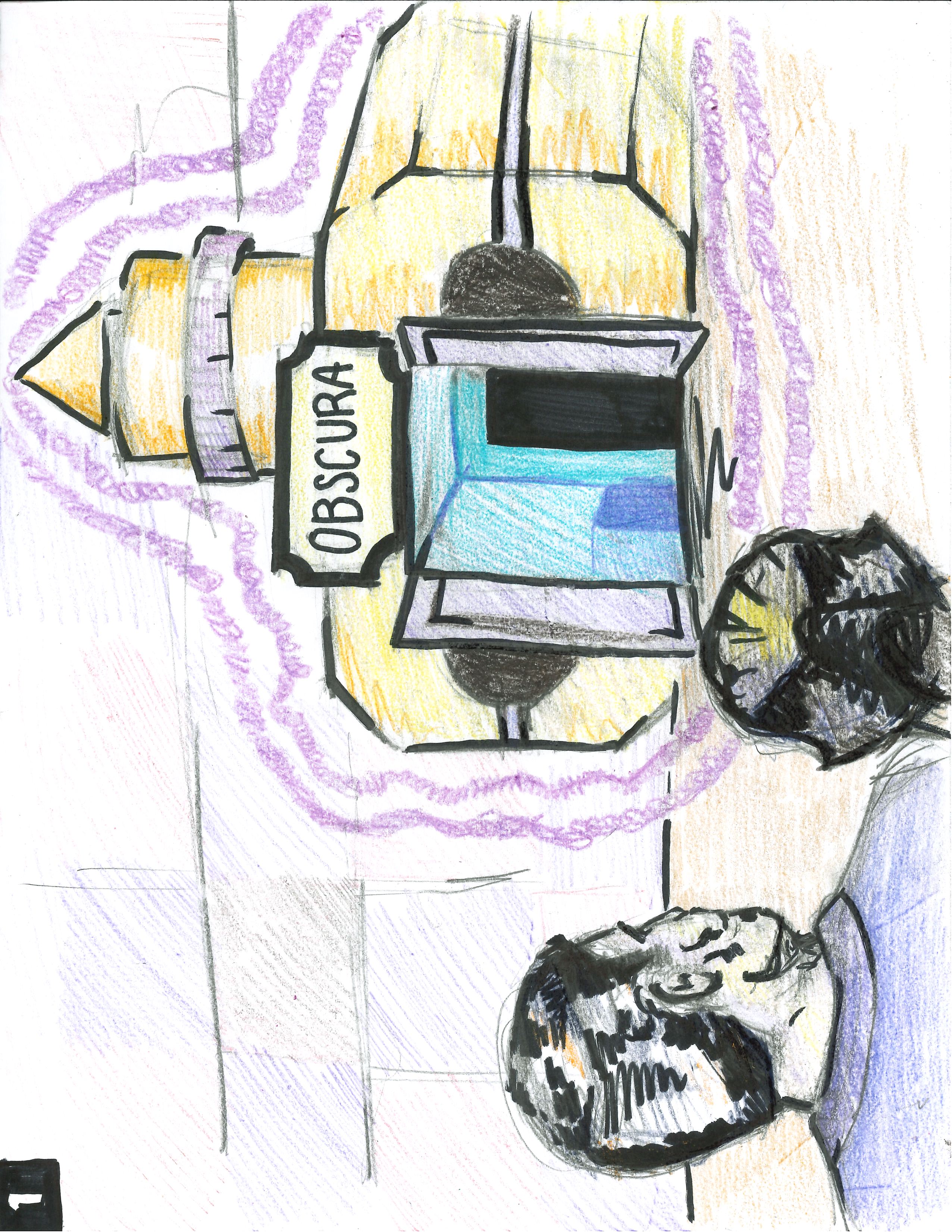 Obscura storyboard panel 3 of 13